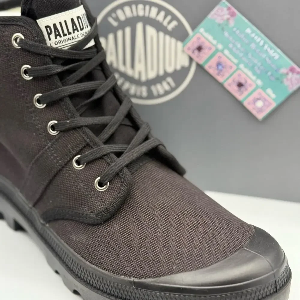 PALLADIUM PALLABROUSSE CANVAS BOOTS‎